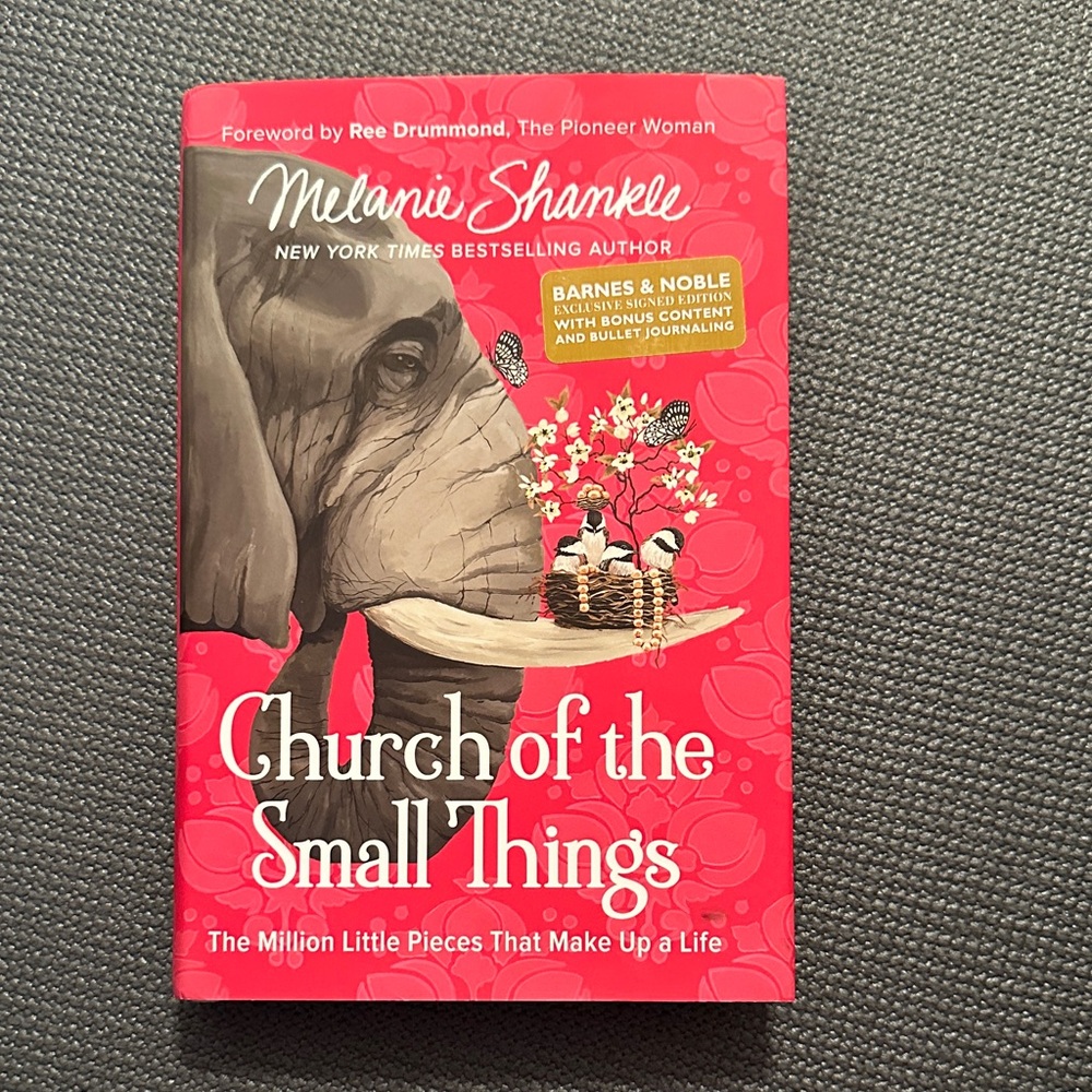 Red Elephant-Themed Book for Small Pets